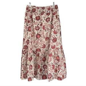 Sanctuary Floral Midi Skirt Women's Large Cottagecore